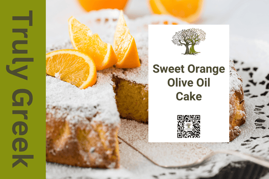 Sweet Greek Orange Olive Oil Cake