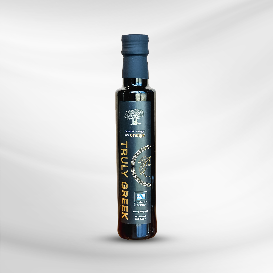 Orange Balsamic Vinegar – TRULY GREEK 8.4 oz