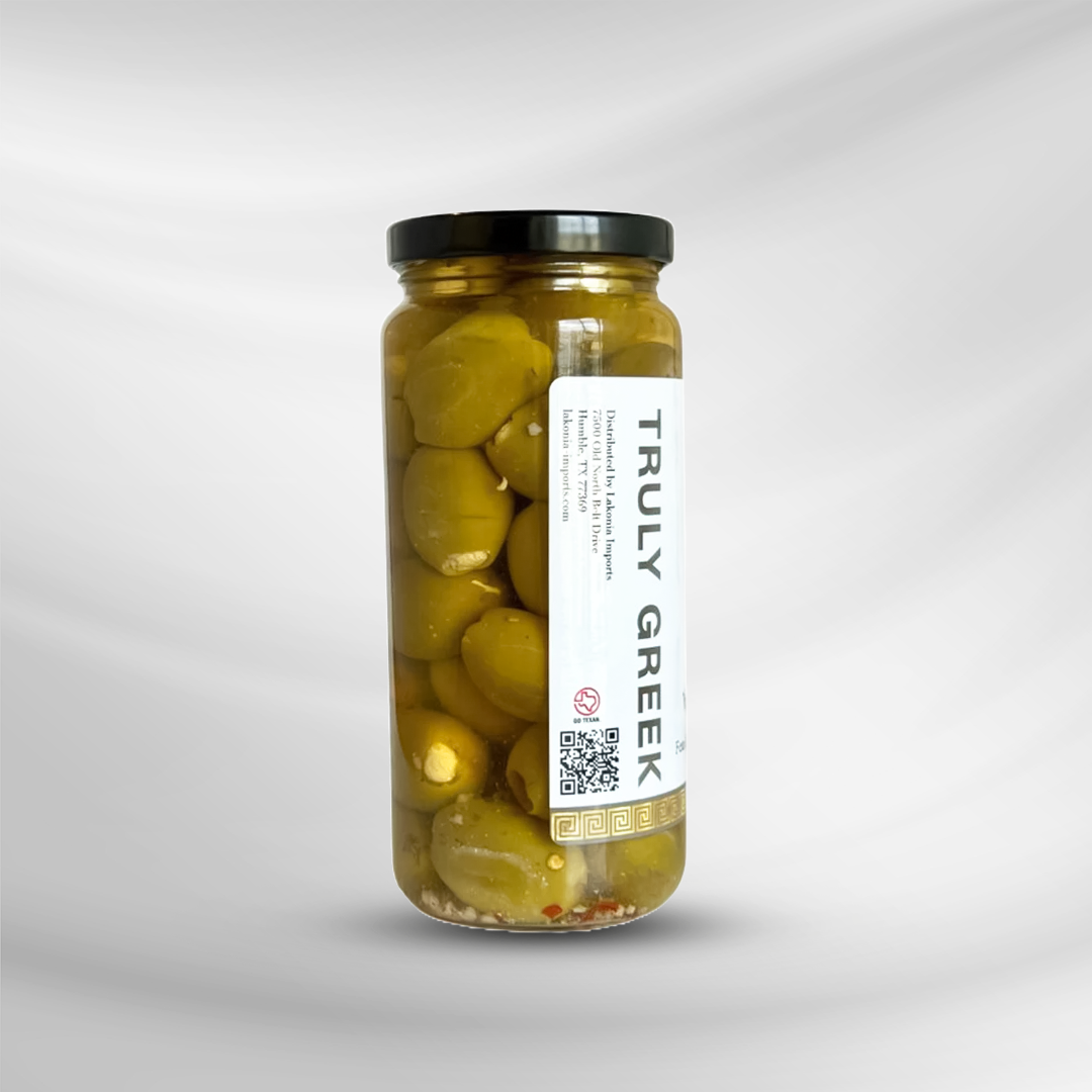 Greek Olives Stuffed With Feta Cheese