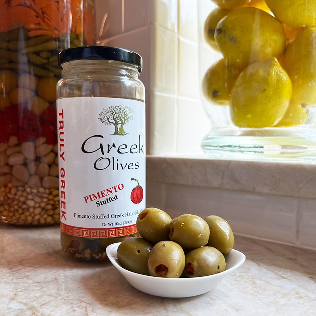 Pimiento Stuffed Green Olives