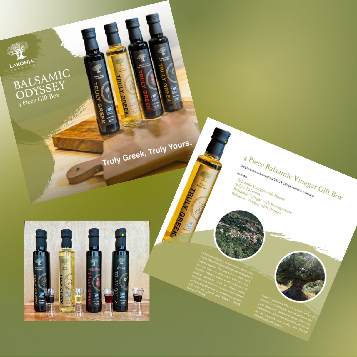 TRULY GREEK Balsamic Odyssey Gift Box