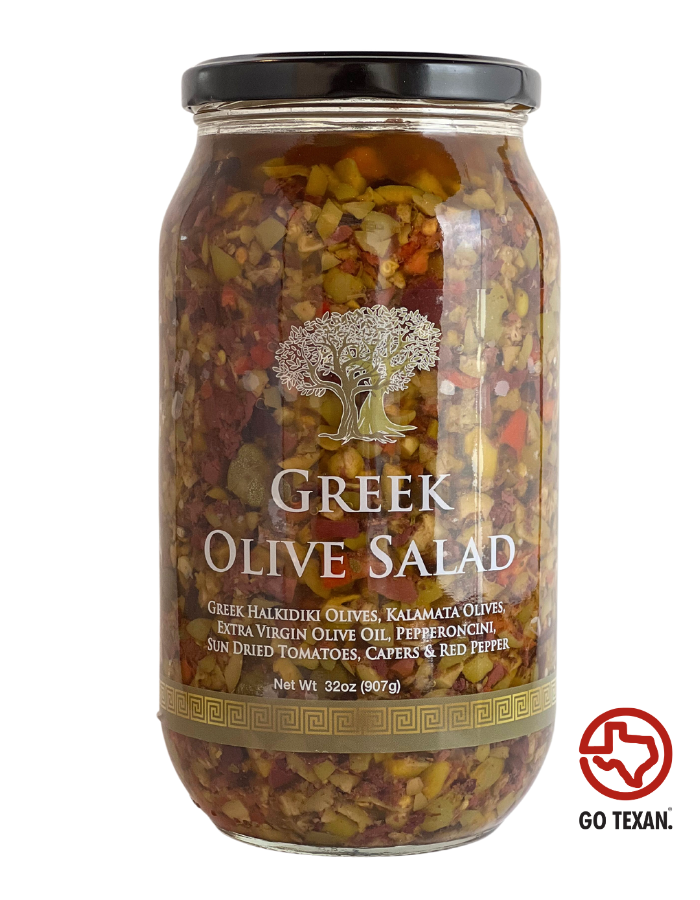 Classic Greek Olive Salad