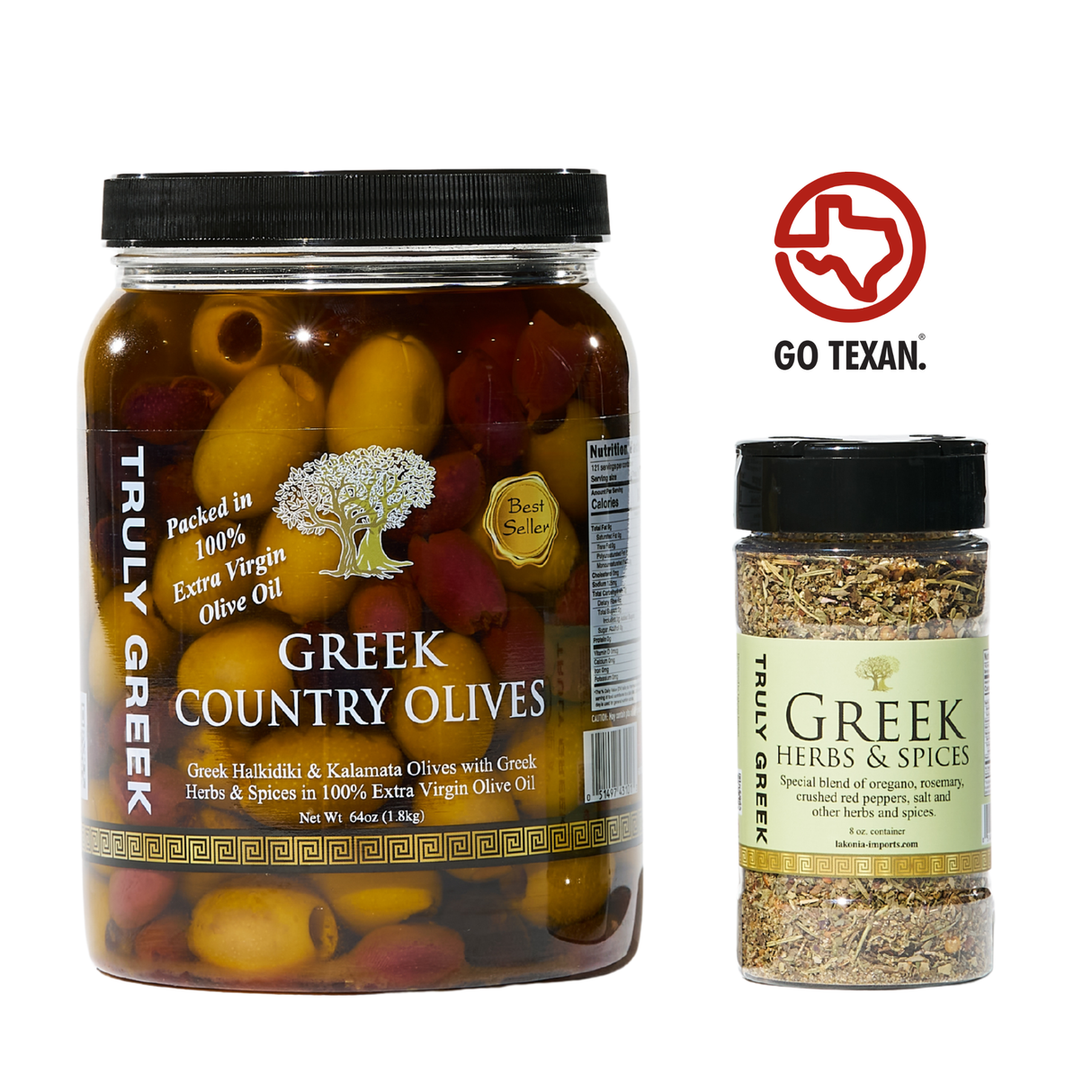 TRULY GREEK Go Texan Bundle