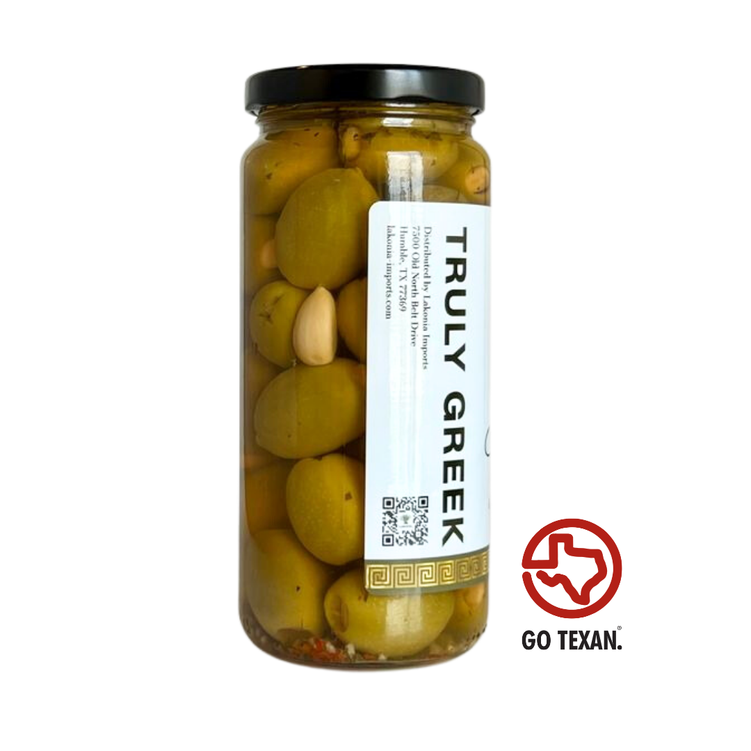 Truly Greek Olives Stuffed With Garlic