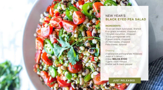 Ready in 15! Black Eyed Lucky 2022 Pea Salad