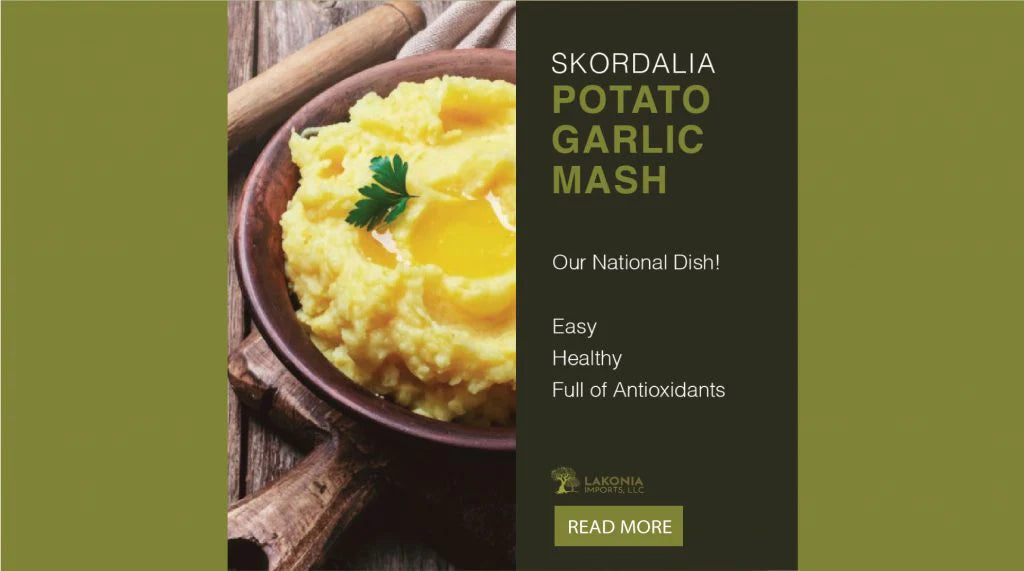 Greek Recipe: Potato Garlic Mash