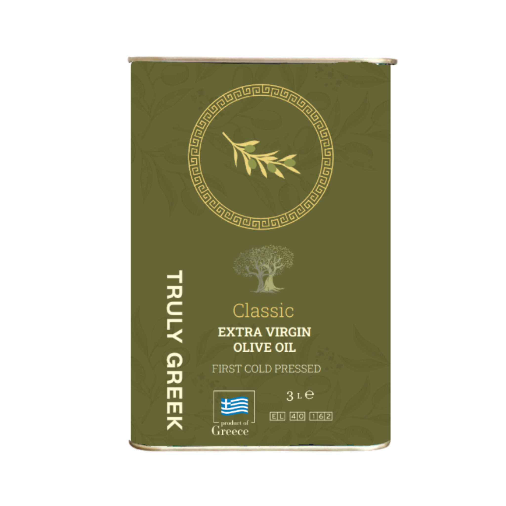 PRE-ORDER - TRULY GREEK 3L Tin Classic EVOO *SHIPS FIRST WEEK OF NOVEMBER*