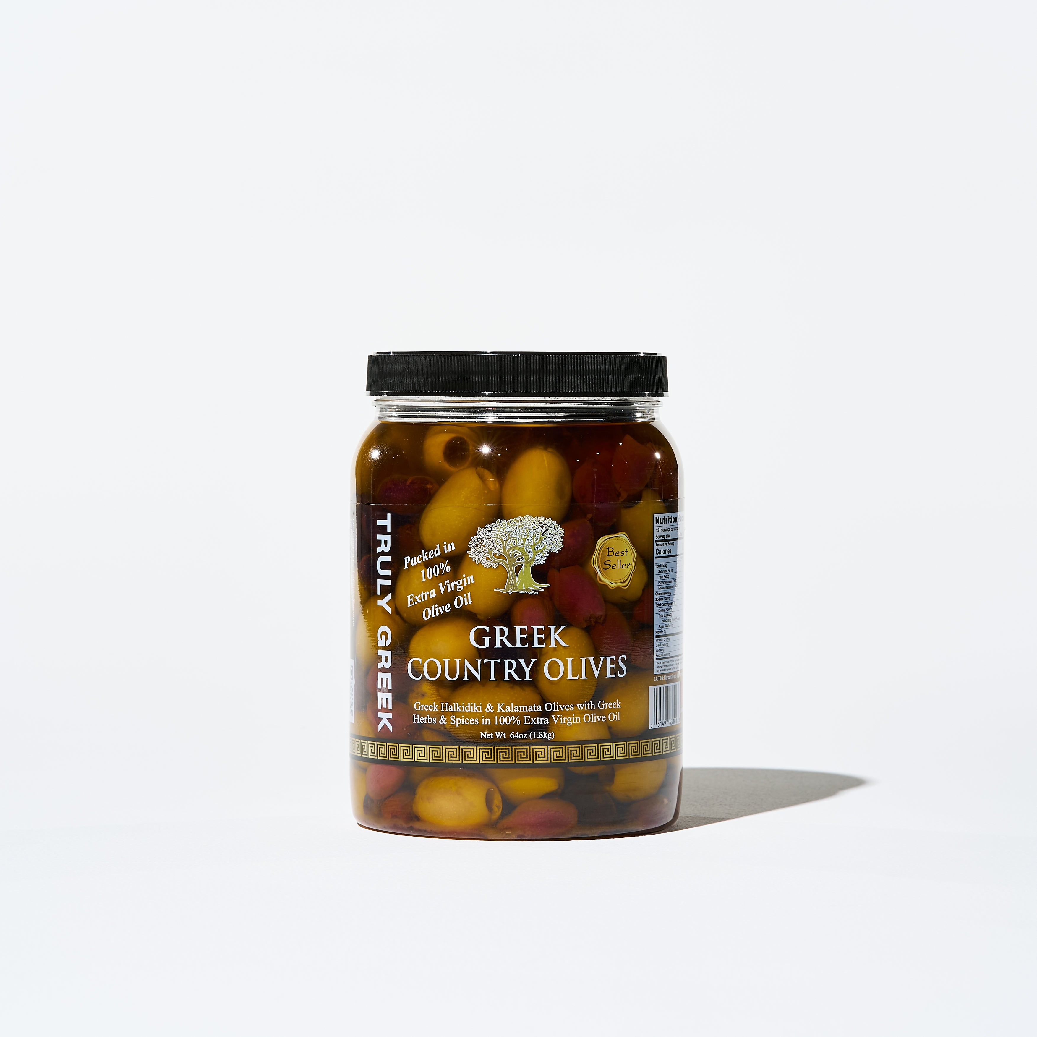 TRULY GREEK Country Olive Mix (64oz) – Lakonia imports