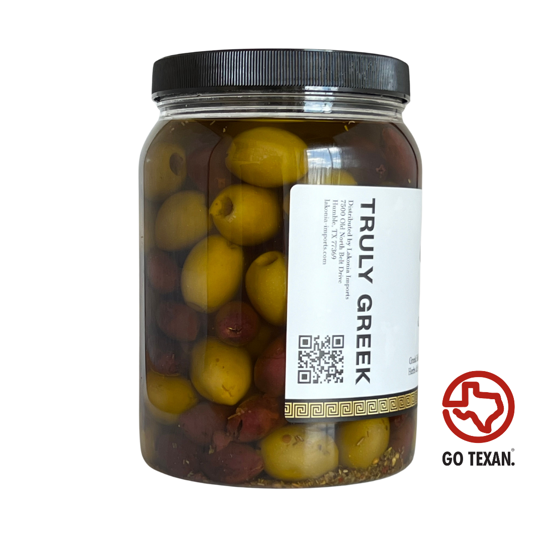 TRULY GREEK Country Olive Mix (64oz)