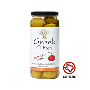Pimento Stuffed Olives – Authentic Greek Halkidhiki Olives Stuffed With Pimiento