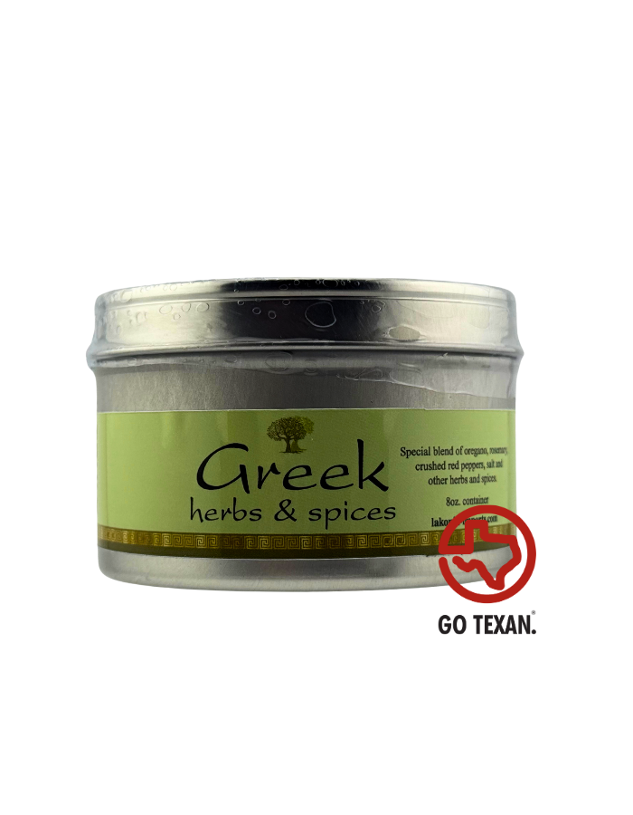Greek Herbs & Spices Tin