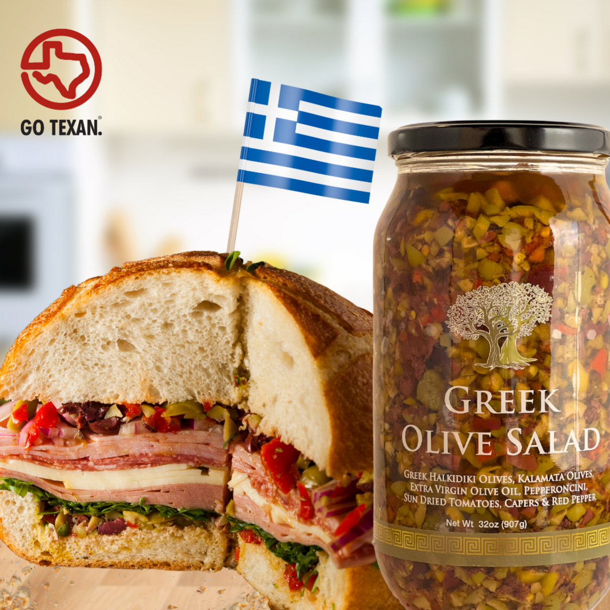 TRULY GREEK Olive Salad 3 Pack Bundle