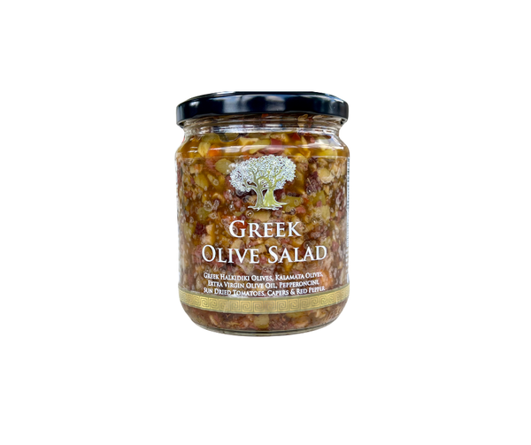 TRULY GREEK Olive Salad 16oz – Lakonia imports