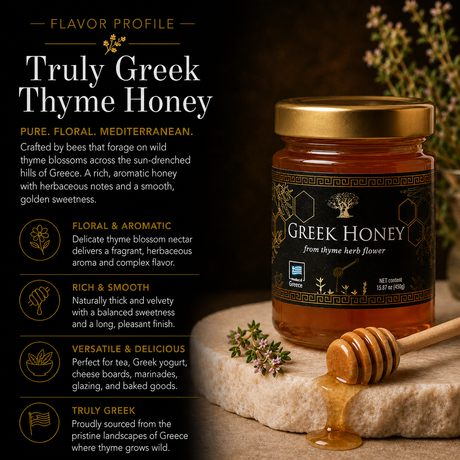 TRULY GREEK Thyme Honey