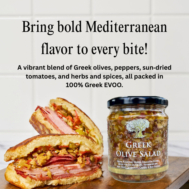 TRULY GREEK Olive Salad 16oz – Lakonia imports