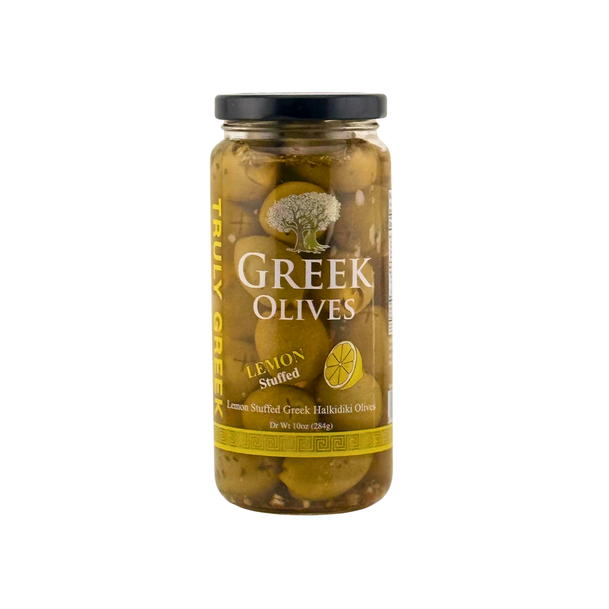 Lemon Stuffed Olives – Authentic Greek Halkidhiki Olives Stuffed with Lemon Peel